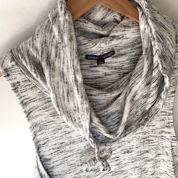 Threads 4 Thought, Sleeveless Cowl Pullover, Size L - Picture 5 of 8